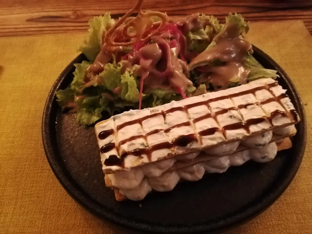 Millefeuille Maison de Chèvre Aux Noix