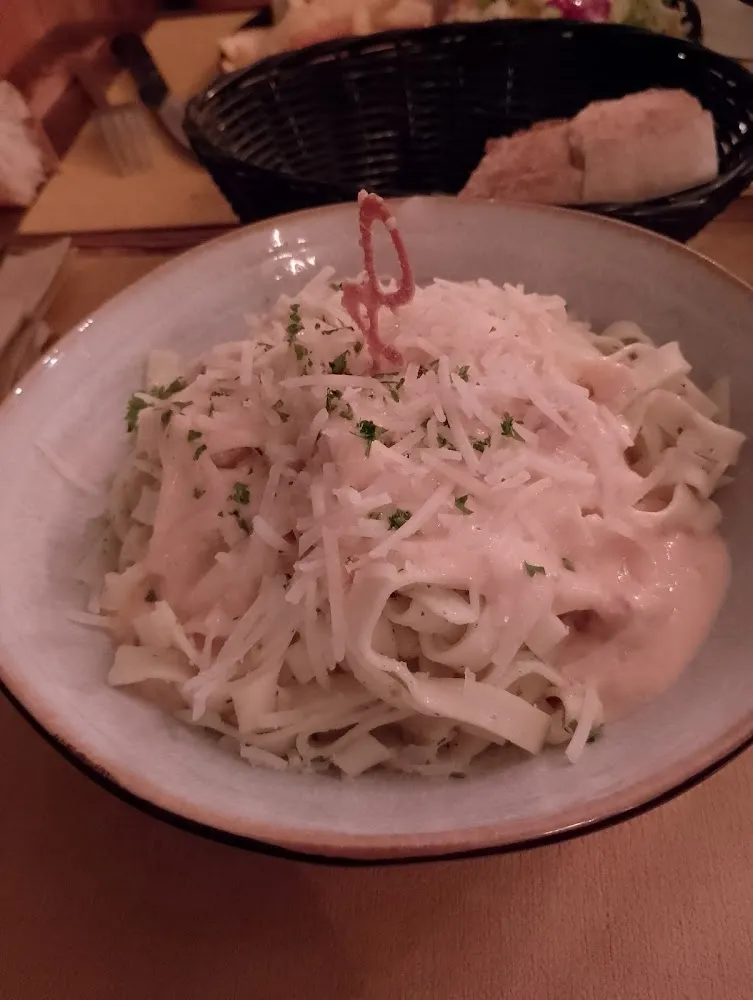 Tagliatelles Sauce Chorizo Parmesan